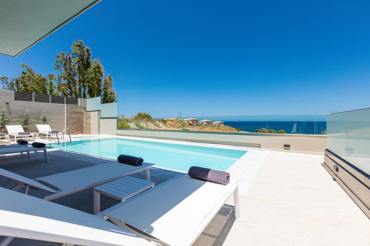 Lagoon Seaside Villa, Sumptuous Retreat,By Thinkvilla Pánormos Exterior foto