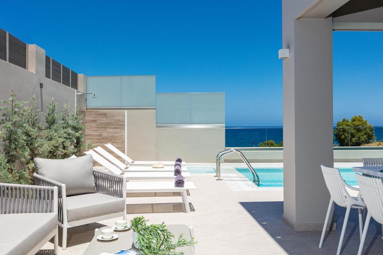 Lagoon Seaside Villa, Sumptuous Retreat,By Thinkvilla Pánormos Exterior foto