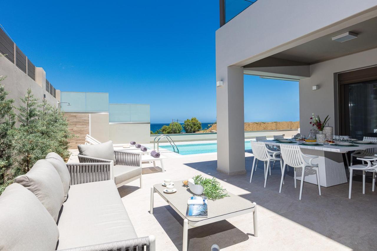 Lagoon Seaside Villa, Sumptuous Retreat,By Thinkvilla Pánormos Exterior foto