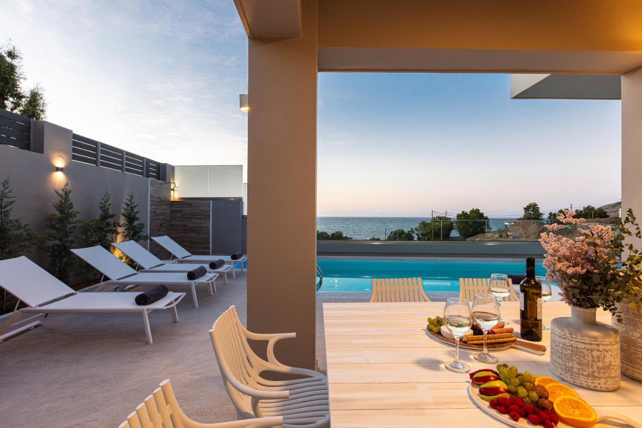 Lagoon Seaside Villa, Sumptuous Retreat,By Thinkvilla Pánormos Exterior foto