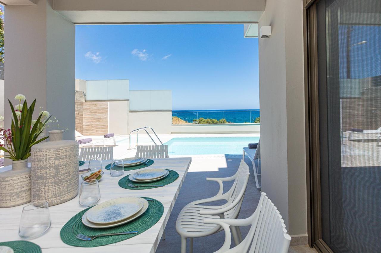 Lagoon Seaside Villa, Sumptuous Retreat,By Thinkvilla Pánormos Exterior foto