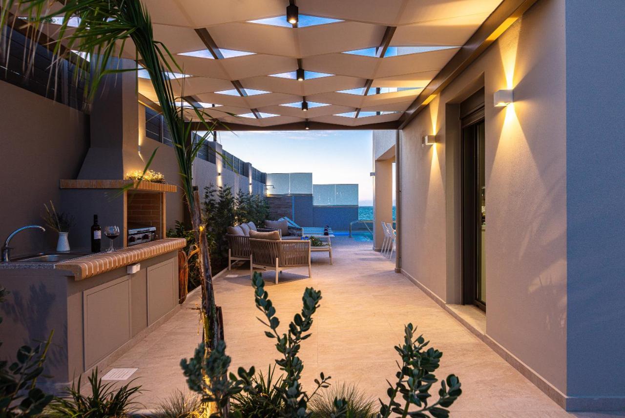 Lagoon Seaside Villa, Sumptuous Retreat,By Thinkvilla Pánormos Exterior foto
